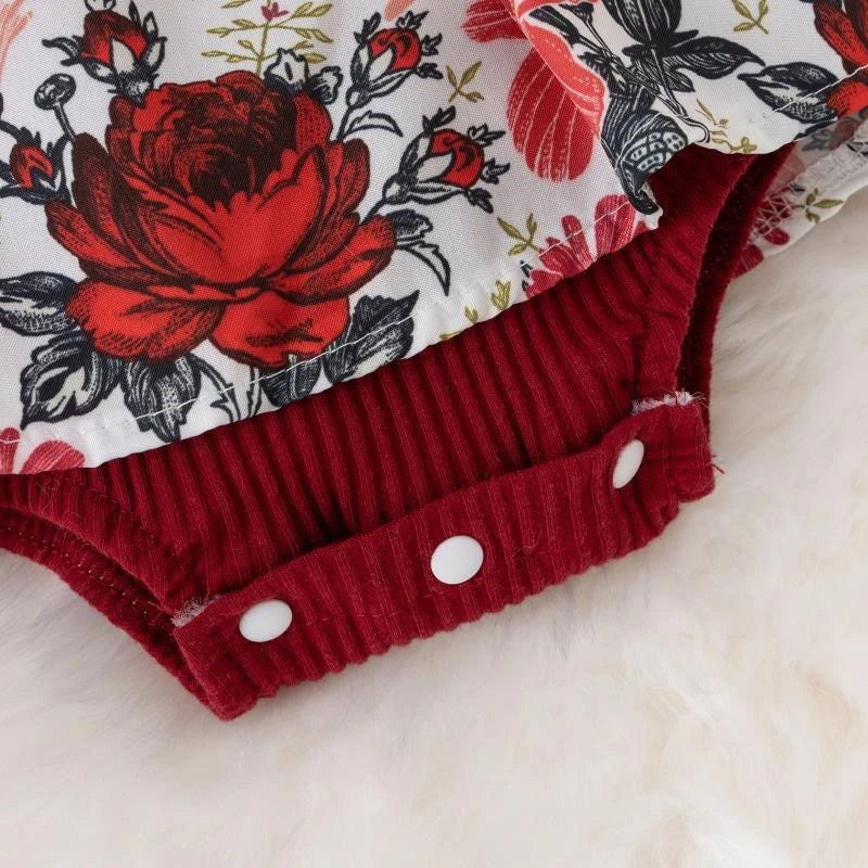 Vestidinho Floral Laço de Afeto