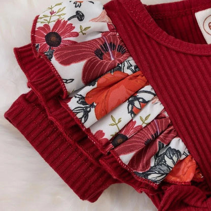 Vestidinho Floral Laço de Afeto