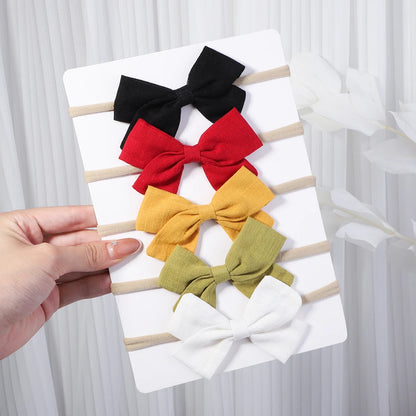 Kit de Faixas para Bebê Laços de Doçura
