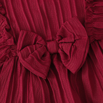 Vestido Vermelho Doce Celebração