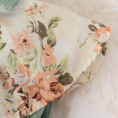 Vestidinho Floral Laço de Afeto