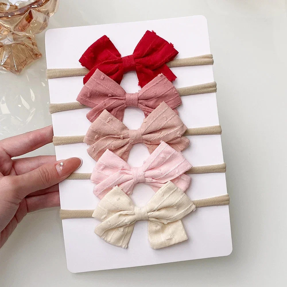 Kit de Faixas para Bebê Laços de Doçura