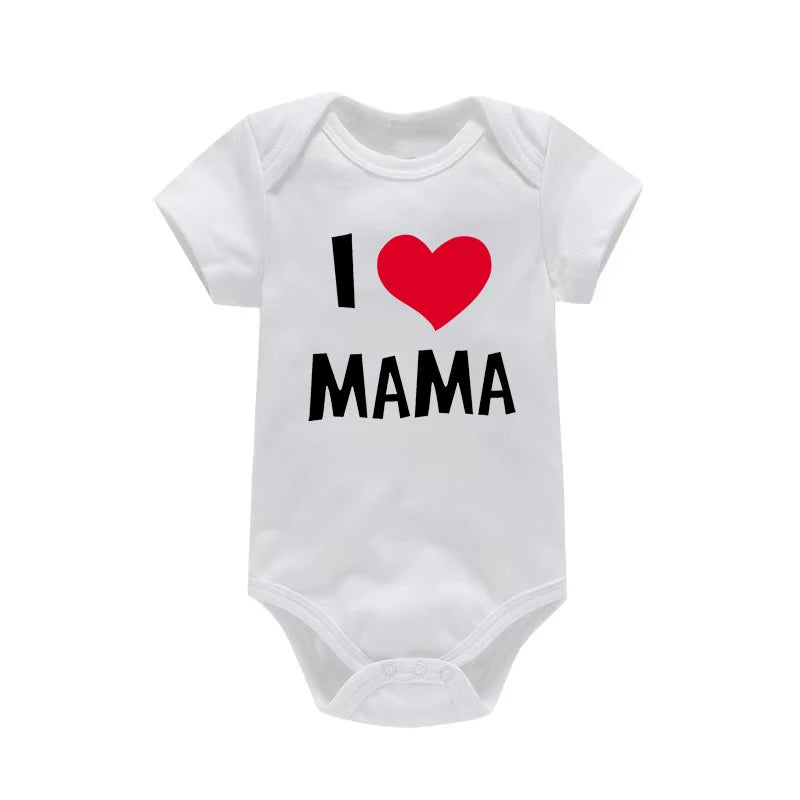Body Infantil Amor de Mamãe e Papai