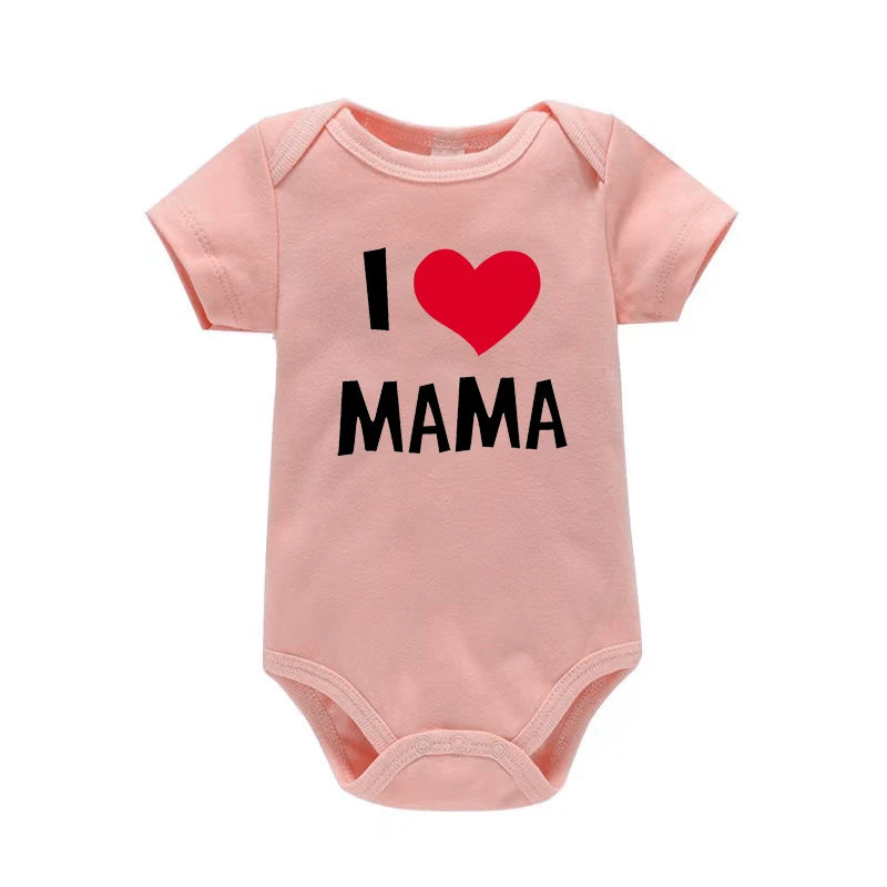 Body Infantil Amor de Mamãe e Papai