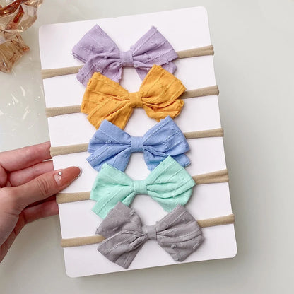 Kit de Faixas para Bebê Laços de Doçura