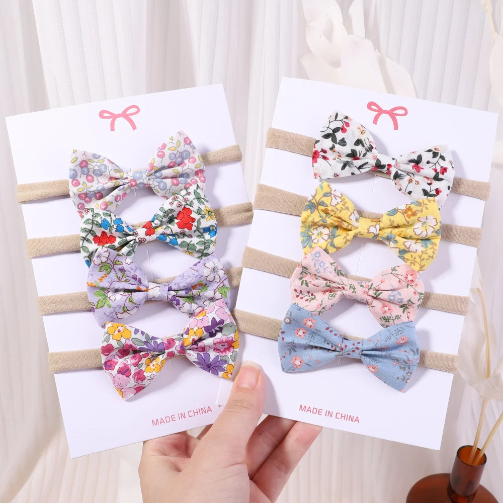 Kit de Faixas para Bebê Laços de Doçura