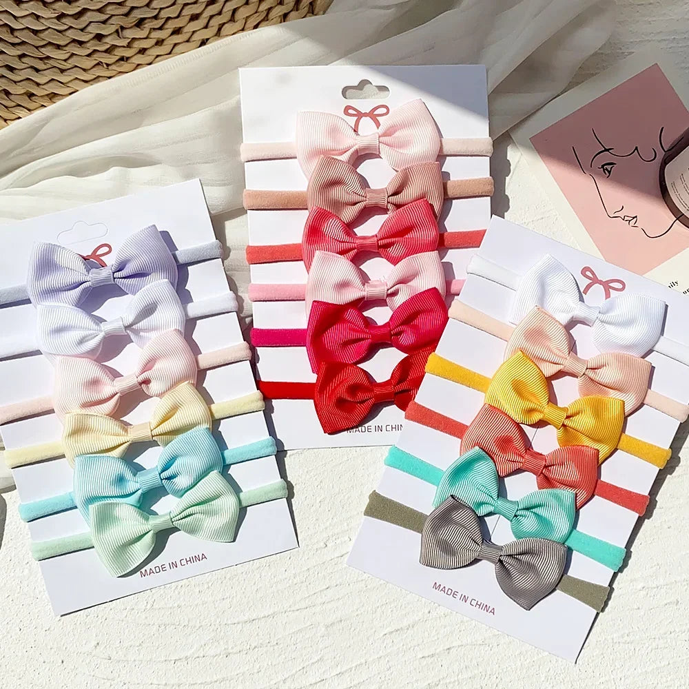 Kit de Faixas para Bebê Laços de Doçura