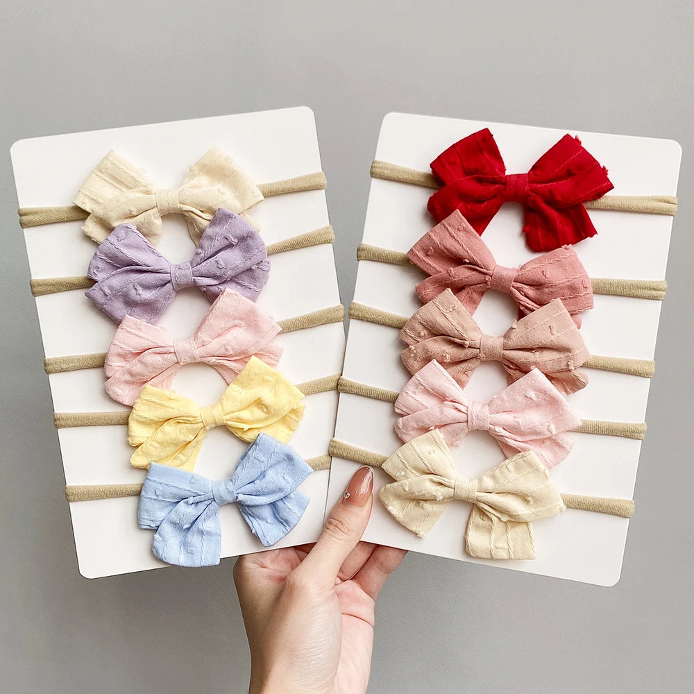Kit de Faixas para Bebê Laços de Doçura