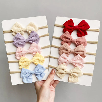 Kit de Faixas para Bebê Laços de Doçura