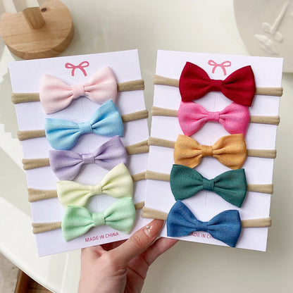 Kit de Faixas para Bebê Laços de Doçura