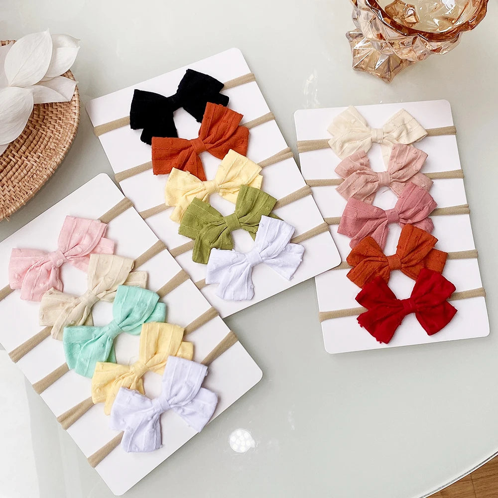 Kit de Faixas para Bebê Laços de Doçura
