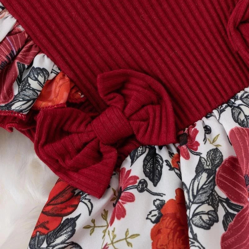 Vestidinho Floral Laço de Afeto